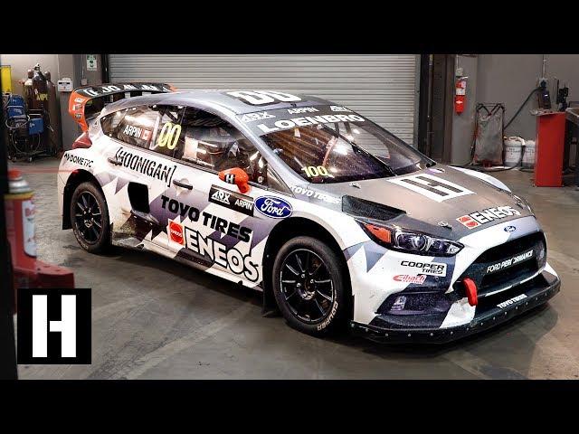 0-60mph in Under 2 Seconds!? Under the Hood of the 600hp AWD Ford Focus RS RX Rallycross Car