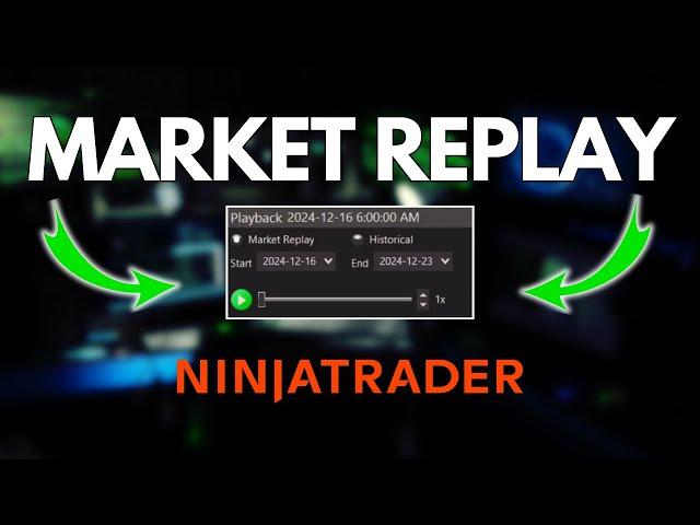 How To Use Market Playback On NinjaTrader