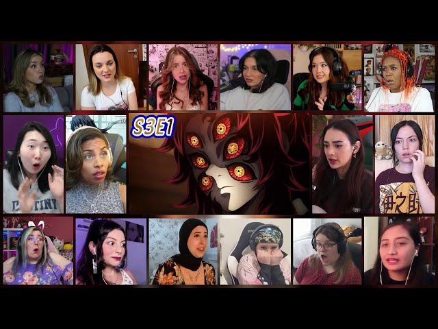 Demon Slayer Season 3 Episode 1 Girls Reaction Mashup | Swordsmith Village Arc Ep 1