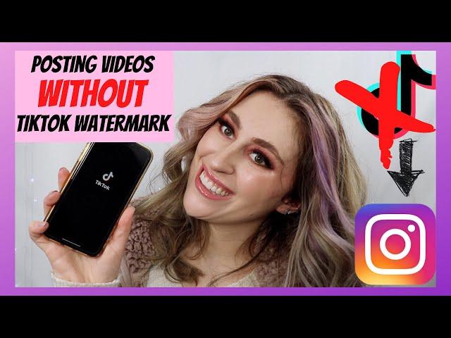 How To Post TikTok Videos on Instagram WITHOUT Watermark