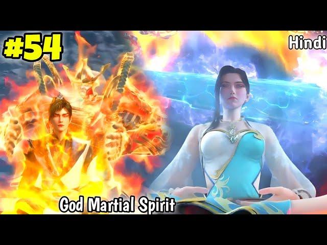 Peerless Soul Master of Heaven Part 54  Explained in Hindi ||God of War's Martial Spirit in hindi