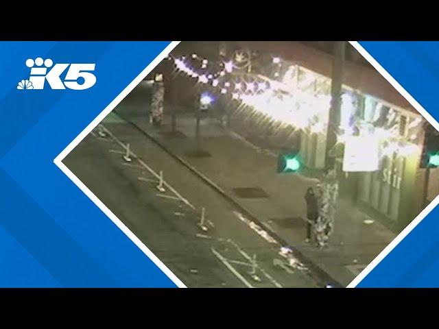 Surveillance video shows moments before deadly shooting in Seattle's Capitol Hill neighborhood