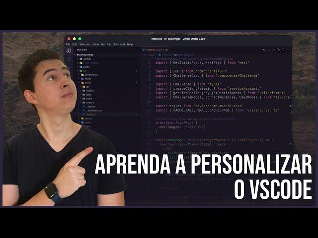 Aprenda a personalizar o VSCode - Tema, configurações, extensões e dicas