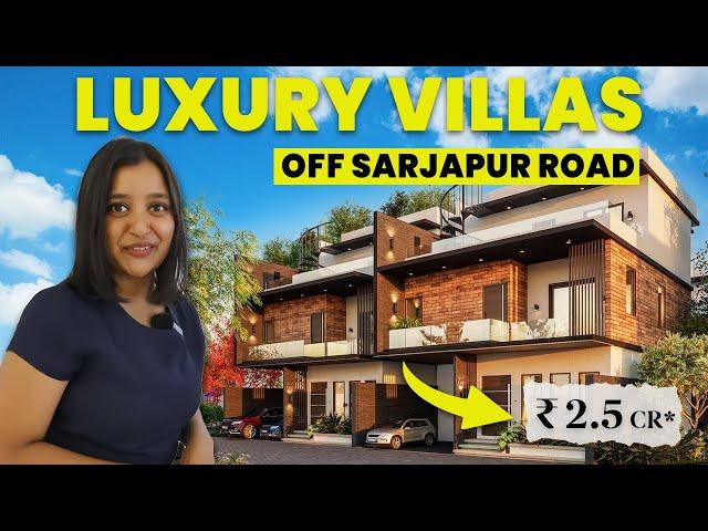 3 & 4 BHK Triplex Villas in Saiven Mulberry Groves | Villas to Buy in Bangalore | Sarjapur Road
