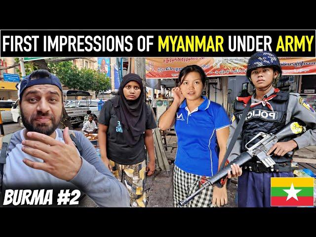 FIRST Impressions of MYANMAR - Black Money Markets & Military Rule