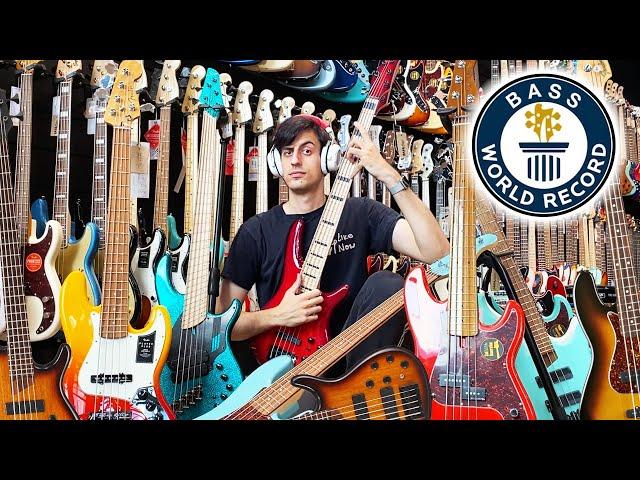 200 BASS GUITARS, 1 SOLO (World Record)