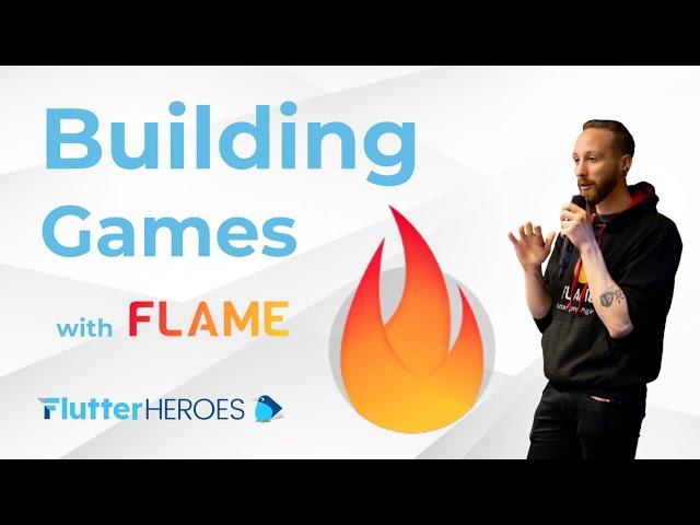 HOW to BUILDING GAMES with Flame - Lukas Klingsbo | Flutter Heroes 2023 Talk