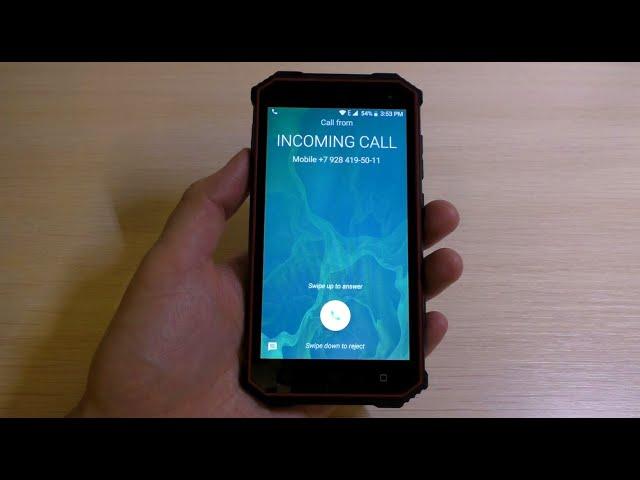 GinZZU RS8502 (IP68) Incoming Call