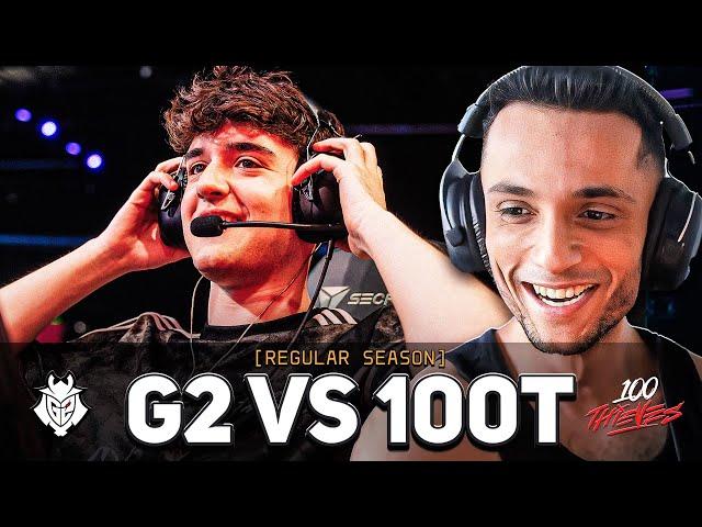 WINNER TO GRAND FINALS! | FNS Reacts to 100 Thieves vs G2 (VCT 2024 Americas Stage 1)