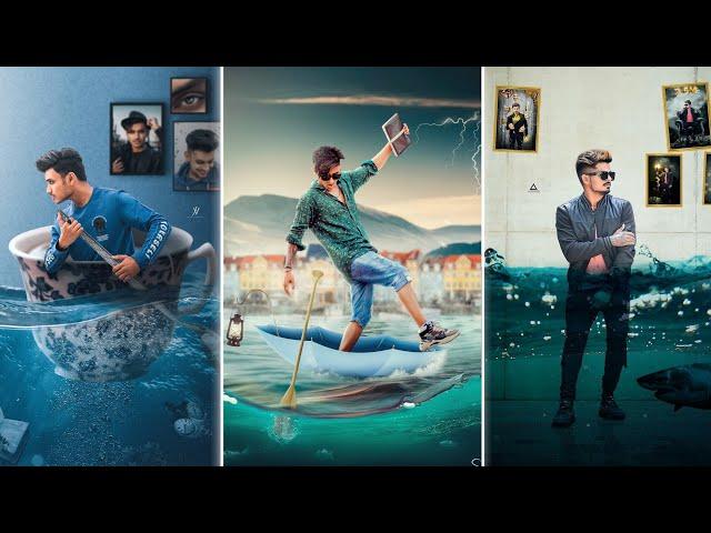 Picsart Sea Water Photo Editing | Underwater Photo Editing Tutorial | Shipan Edits