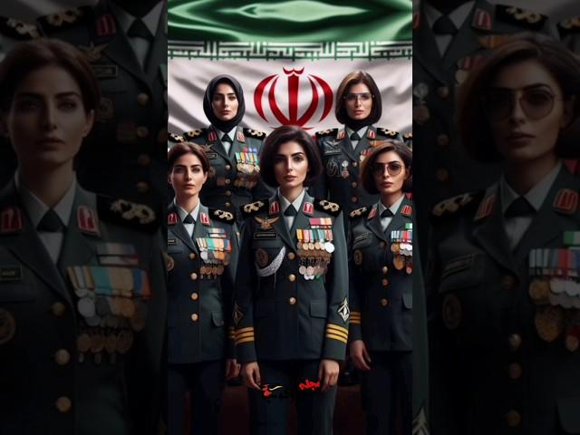 Iranian women army 2024 #iran #military #women