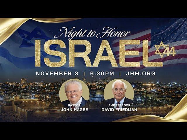 Cornerstone Church 44th Night to Honor Israel