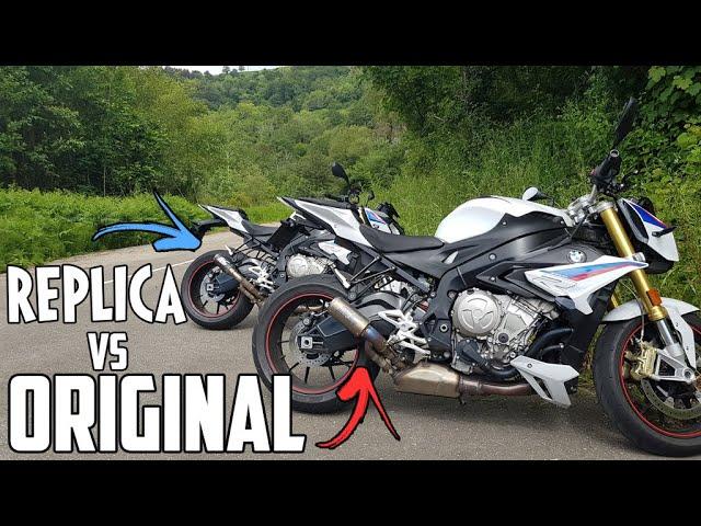 Escape ORIGINAL vs REPLICA  SC PROJECT exhaust | BMW s1000r