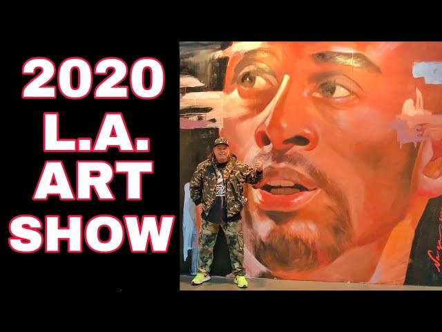 Annual 25th LA Art Show 2020 modern and contemporary in downtown convention center