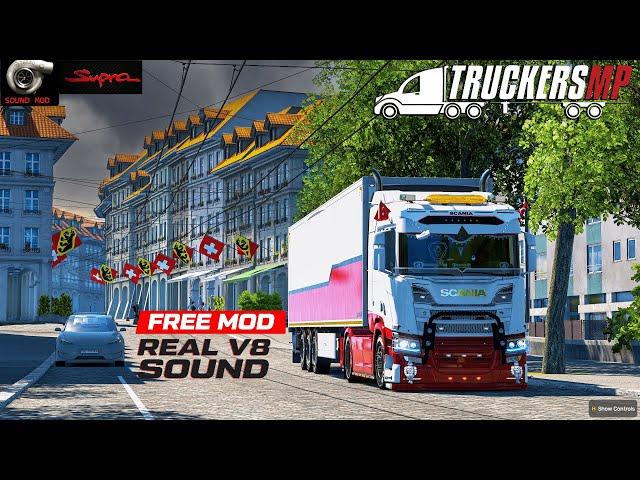 How To Use Sound Mod TRUCKERS MP in 1.50 | how to install + all features | Euro Truck Simulator 2