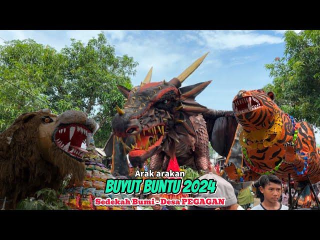 Full VIDEO arak arakan BUYUT BUNTU Sedekah Bumi 2024 ! Desa PEGAGAN - LOSARANG