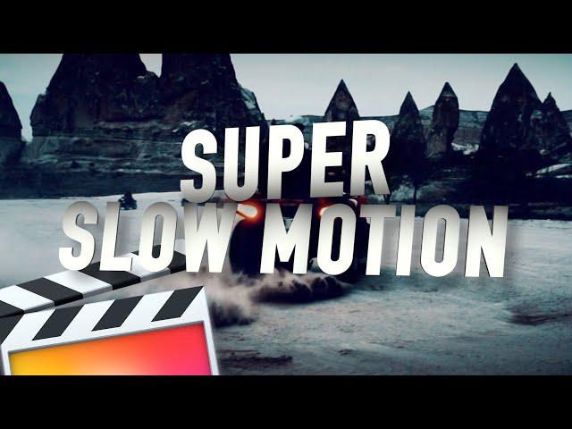 SUPER SLOW MOTION - FINAL CUT PRO X