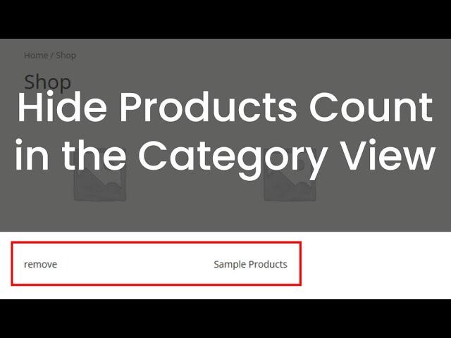 Hide WooCommerce Products Count in the Category View