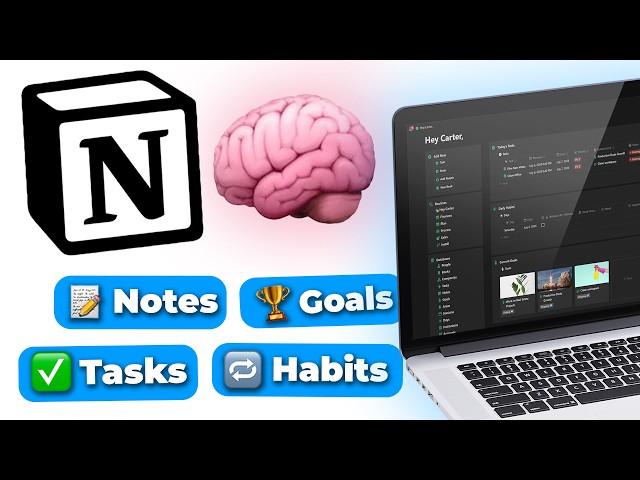 Tour my Notion Second Brain! (Notion Template Explained) 