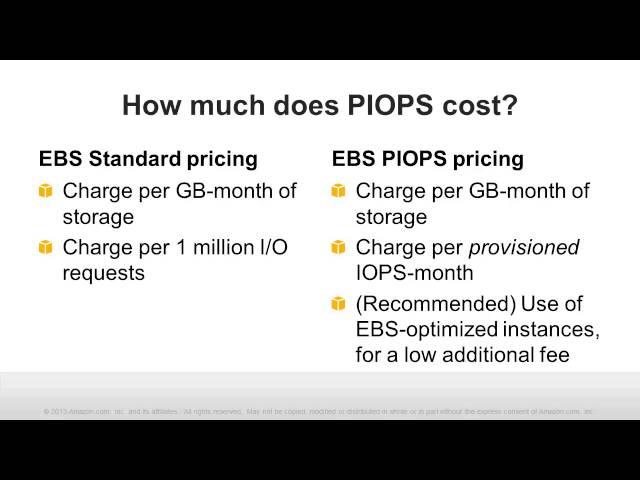 Getting Started with Amazon EBS Provisioned IOPS