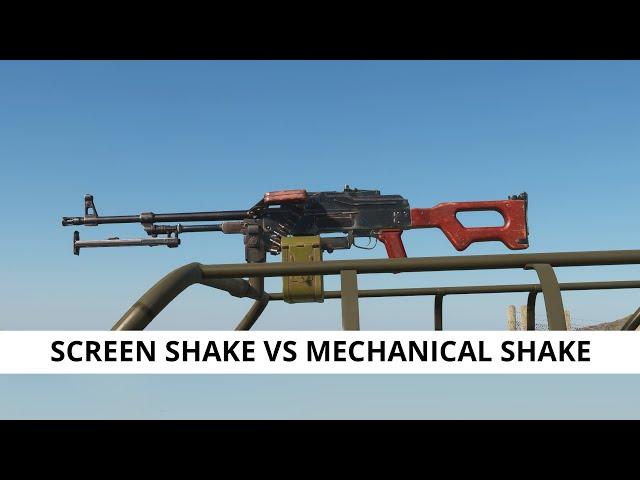 Mechanical shake is better than screen shake | Arma Reforger 1.3