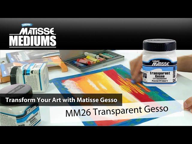 MM26 Matisse Transparent Gesso - Pastel Primer | Product Profile