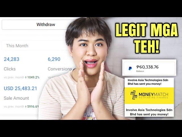 I EARNED 60,000 FROM COPY-PASTING LINKS ONLINE | Involve Asia Tutorial