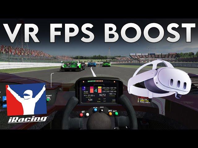 Ultimate VR FPS Boost Graphics Guide for iRacing (2024)