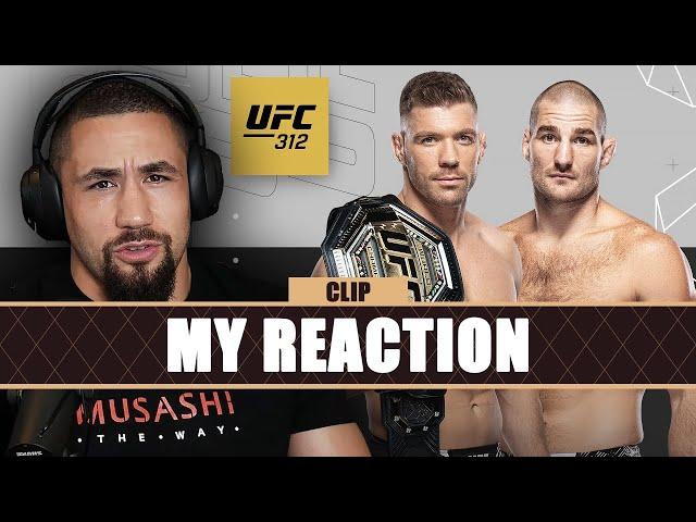 Rob Whittaker: My RESPONSE To Dricus Du Plessis vs Sean Strickland at UFC 312 | MMArcade Clip