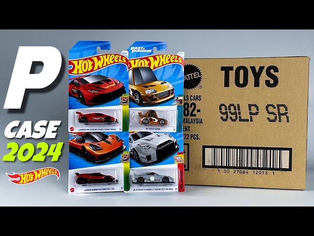 Unboxing Hot Wheels 2024 - P Case!