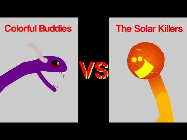 Colorful Buddies Vs The Solar Killers