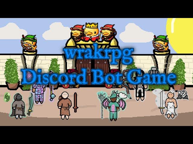 wrakrpg Discord Bot Game | Official Trailer