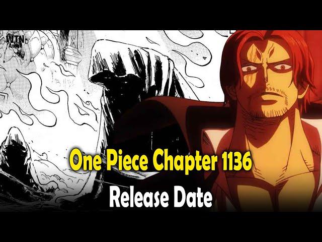 One Piece Chapter 1136 release date And time