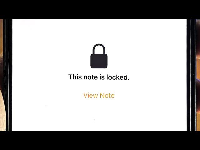 Can You Access Old Locked Notes on iPhone? (no)