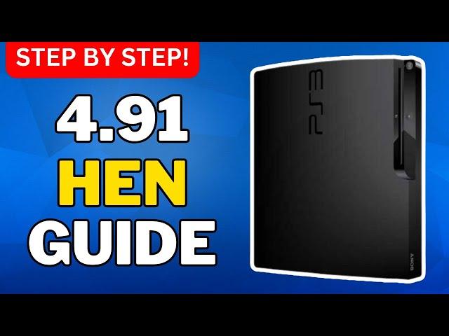 Installing The 4.91 PS3HEN Jailbreak To Your PS3! Step by Step Guide