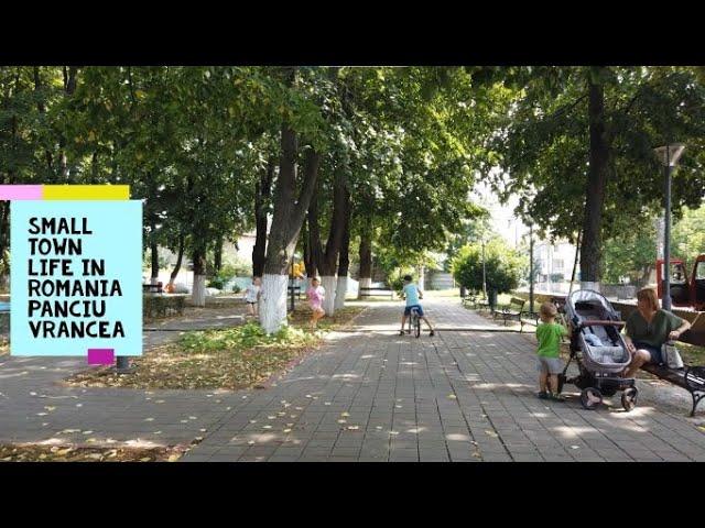 ROMANIA WALKING TOUR 2021 PANCIU VRANCEA 4K-UHD| SMALL TOWN LIFE