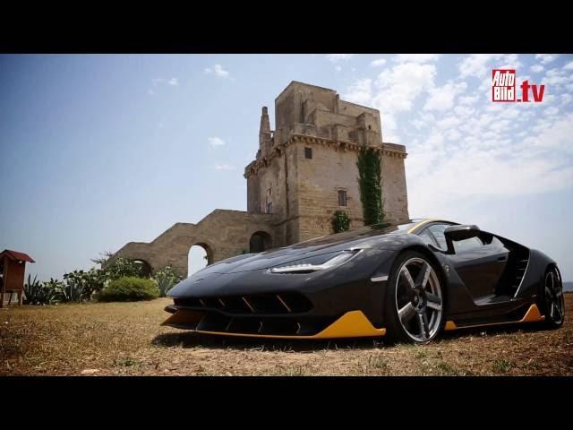 Lamborghini Centenario - Fahrbericht - AUTO BILD SPORTSCARS