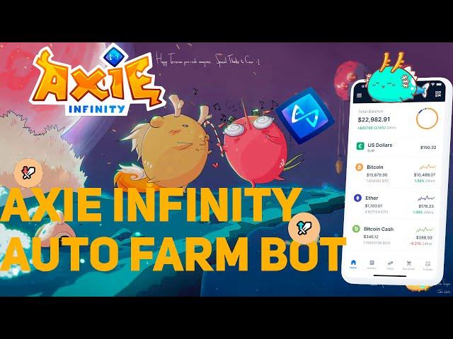 AXIE INFINITY BOT | TUTORIAL | AUTO BATTLE | AUTO FARMING BOT | Free Bot Download