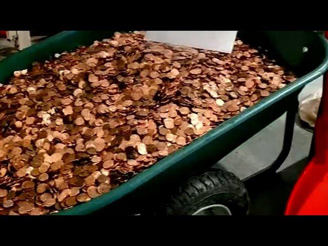 Man who paid former employee in oily pennies ordered to pay nearly $40K