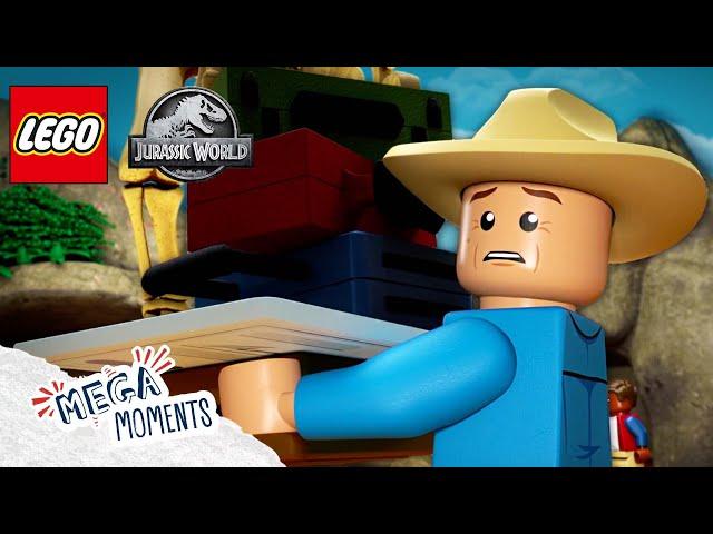 Training Dinosaurs?!  | LEGO Jurassic World: Legend of Isla Nublar | Mega Moments
