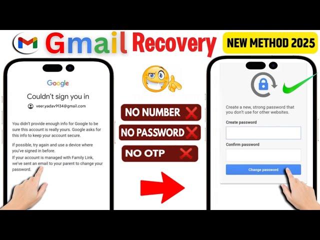 How to recover Gmail account || Google account recovery || Gmail account recovery 2025