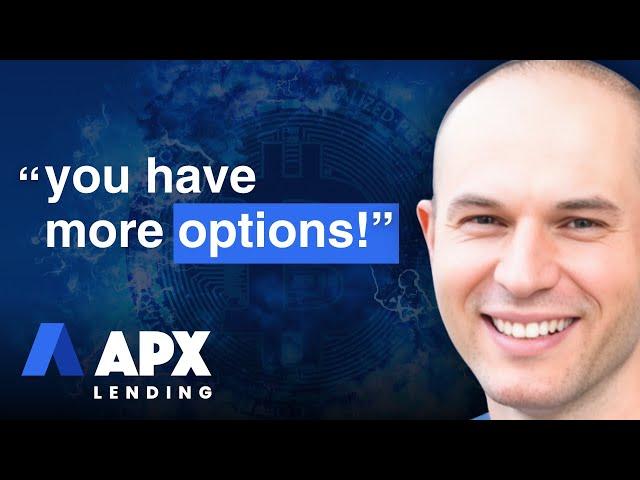 You Never Have to Sell Your Crypto Again! - Andrei Poliakov (APX LENDING)