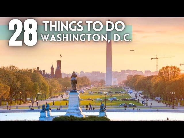 Best Things To Do in Washington DC 2025 4K