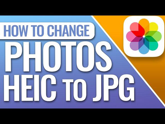 How To Change Photo Format From HEIC To JPG On iPhone