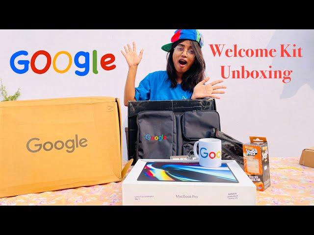 Google onboarding kit unboxing - YouTube