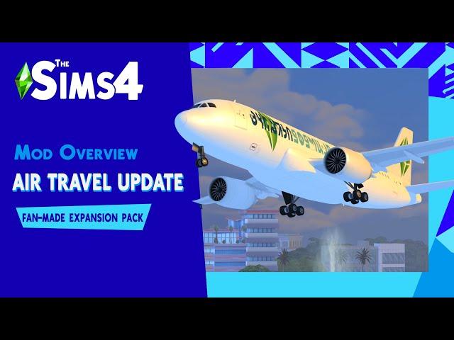 Sims 4 - Mod Review - Flying with Planes