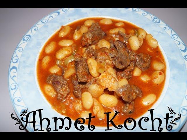 Rezept: Bohneneintopf | Kuru Fasülye | AhmetKocht | türkisch kochen | Folge 62