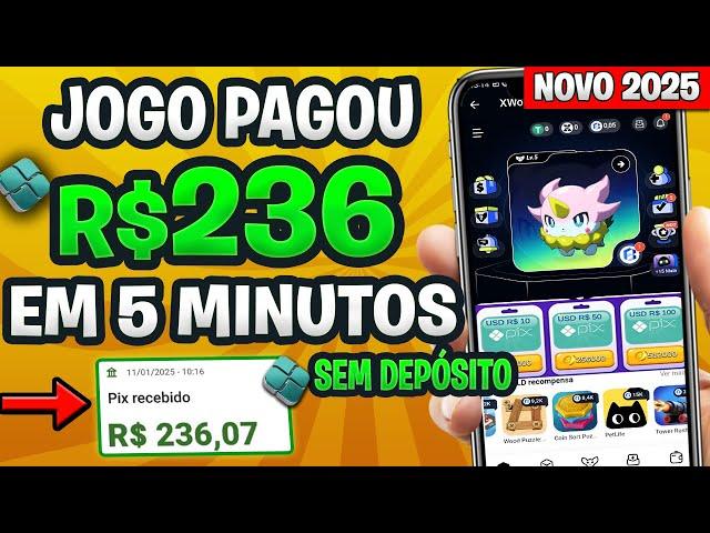 Pagou R$236 em 5 Minutos APLICATIVO para GANHAR DINHEIRO no PIX 2025 (de graça sem depósito)