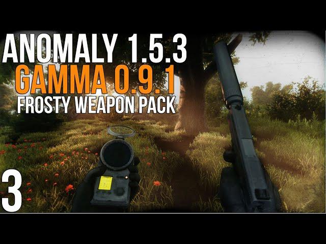  ГАММА С ДОПОЛНЕНИЯМИ! STALKER ANOMALY 1.5.3 СБОРКА GAMMA 0.9.1 + FROSTY WEAPON PACK! #3