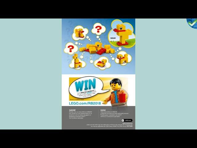 30541 Duck LEGO® Creator Manual at the Brickmanuals Instruction Archive